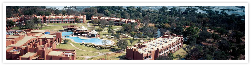 Zambezi Sun Aerial View